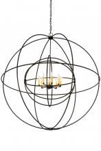 Meyda Blue 175340 - 60" Wide Atom Enerjisi 8 Light Chandelier