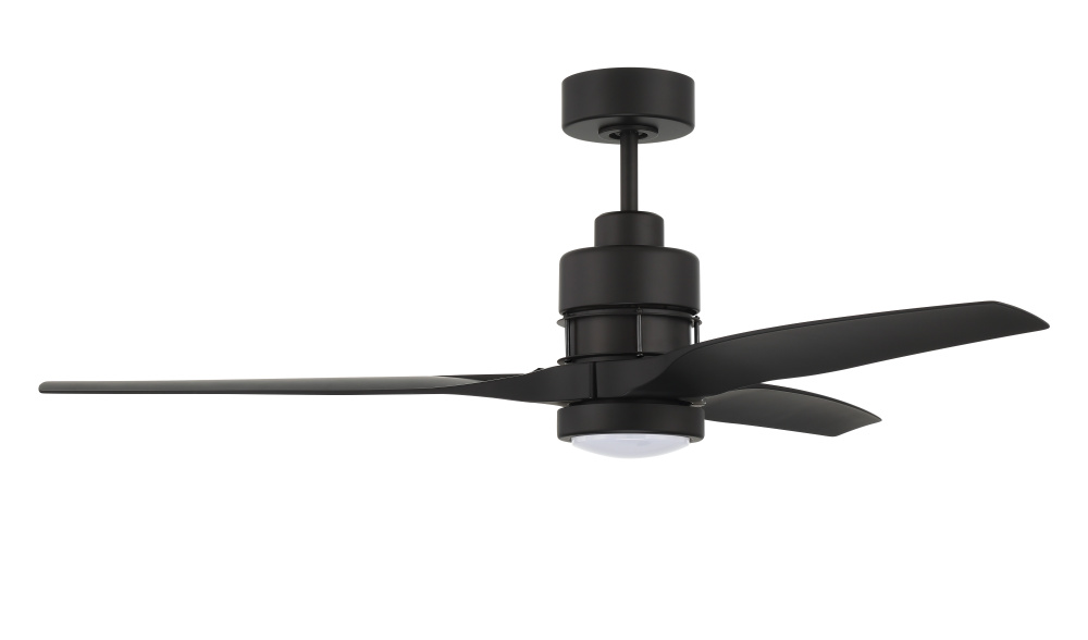 52" Sonnet WiFi in Flat Black w/ Flat Black Blades