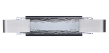 Craftmade 11924FBPLN-LED - Harmony 1 Light LED Vanity in Flat Black/Polished Nickel