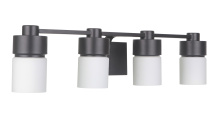 Craftmade 12331FB4 - District 4 Light Vanity in Flat Black
