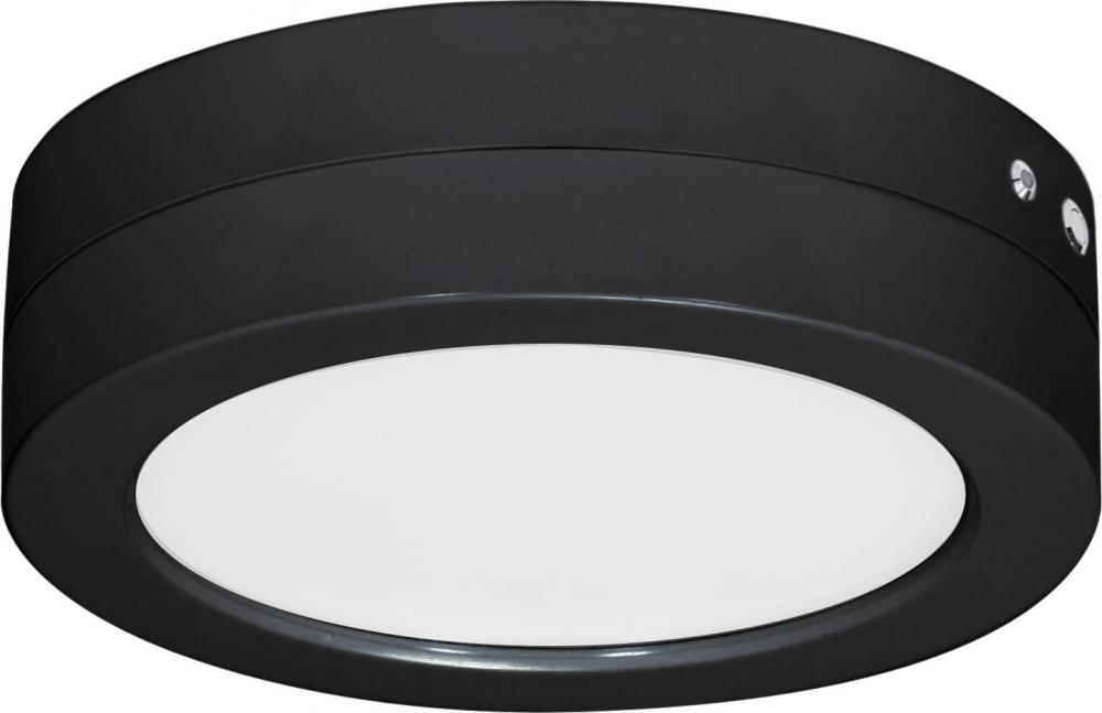 Blink - Battery Backup Module For Flush Mount LED Fixture- 7" Round- Black Finish