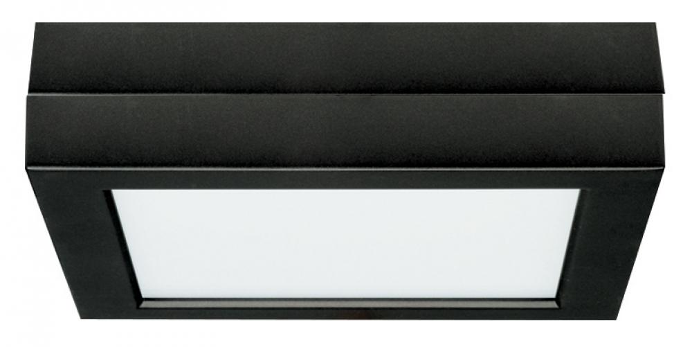 Blink - Battery Backup Module For Flush Mount LED Fixture- 7" Square- Black Finish