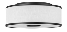 Hinkley Merchant 42008BK - Medium Flush Mount
