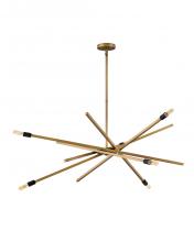 Hinkley Merchant 4766HB - Large Adjustable Single Tier Chandelier