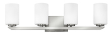 Hinkley Merchant 55024BN - Large Four Light Vanity