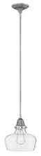 Hinkley Merchant 67072EN - Small School House Glass Pendant