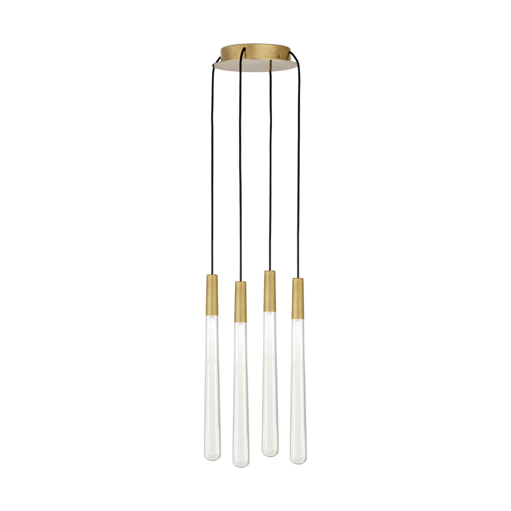 Pylon Crystal 4 Light Chandelier