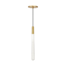 Visual Comfort & Co. Modern Collection 700TRSPPYLC1RNB-LED930 - Pylon Crystal 1 Light Pendant