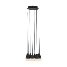 Visual Comfort & Co. Modern Collection SLCH51530B - Cupola Alabaster 8 Light Chandelier
