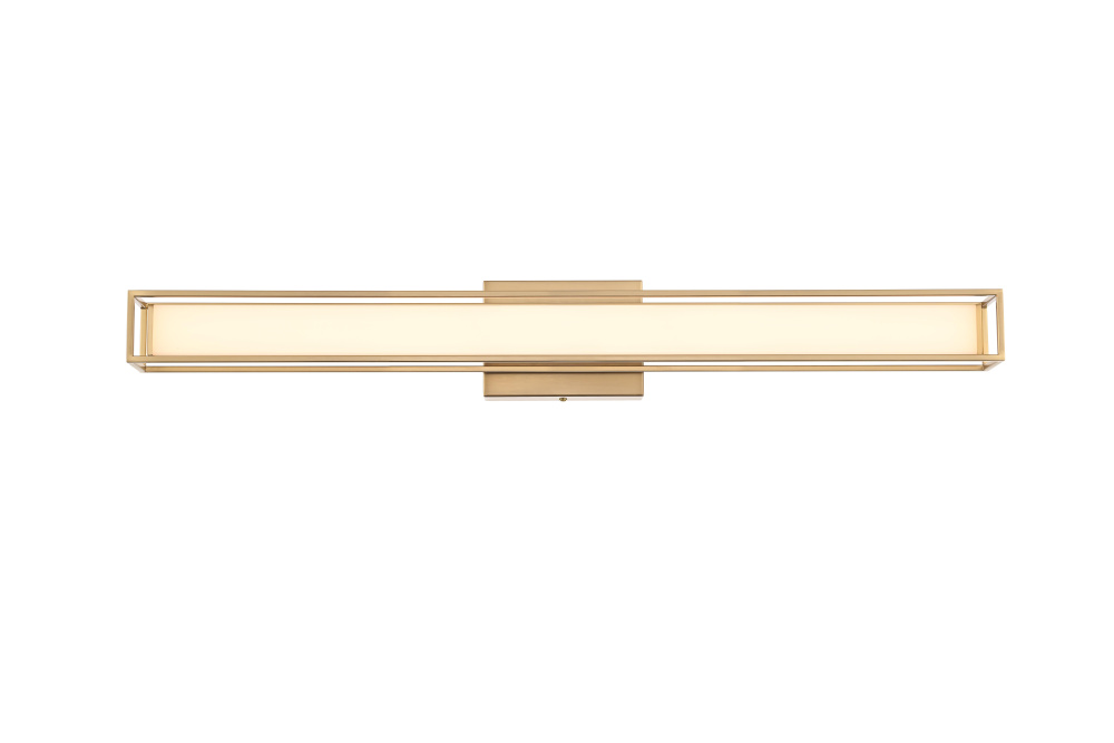 Aden 31 inch LED Wall Sconce in Satin Gold