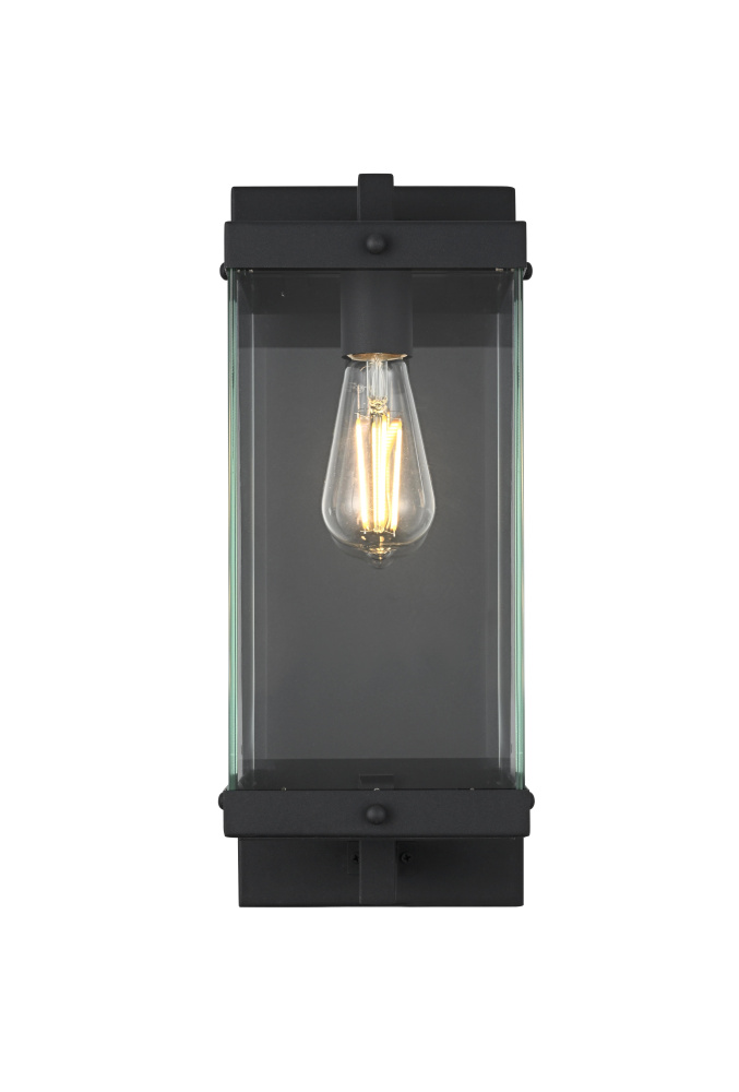 Julien 7 inch Outdoor Wall Sconce in Black
