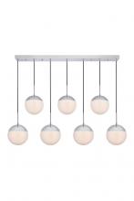 Elegant LD6088C - Eclipse Hang L53.9"W8"H9"L7 CH W