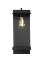Elegant OD408W21BK - Julien 8 inch Outdoor Wall Sconce in Black