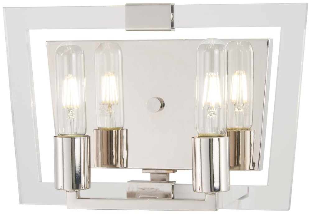 CRYSTAL CHROME - 2 LIGHT BATH