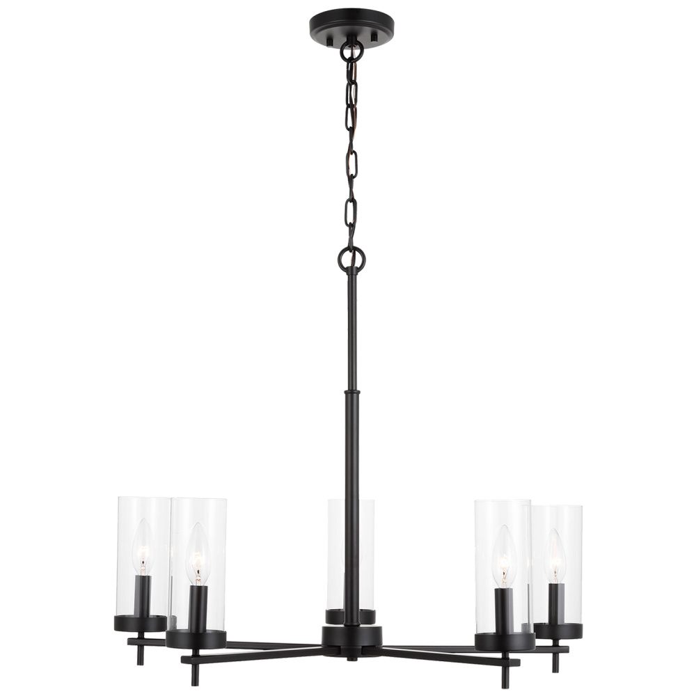 Zire Five Light Chandelier