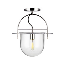 Visual Comfort & Co. Studio Collection KF1071PN - Nuance Medium Semi-Flush Mount