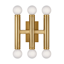 Visual Comfort & Co. Studio Collection TW1146BBS - Beckham Modern Triple Sconce