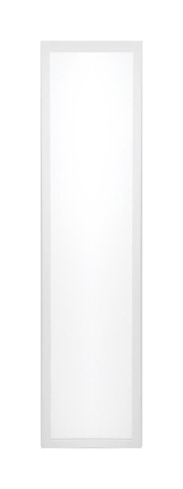 LED Backlit Flat Panel with Emergency Backup; 40 Watt; 1 Foot x 4 Foot; CCT Selectable ; 100-347